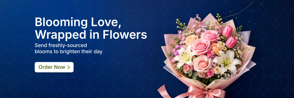 Blooming Love, Wrapped in Flowers